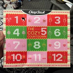 ChapStick Cozy Countdown Advent Calendar- Brand new